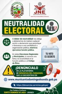 Neutralidad Electoral